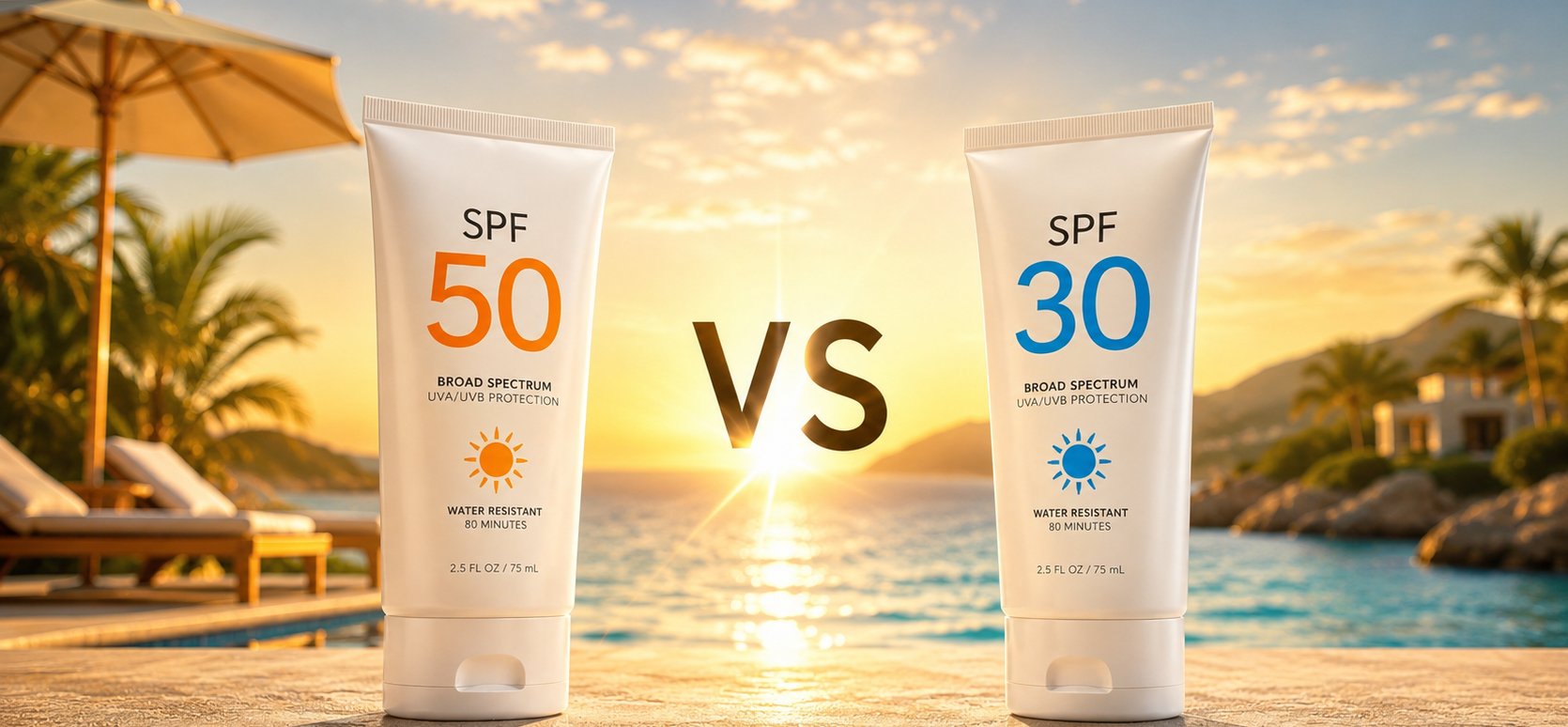 Разница между SPF 30 и 50
