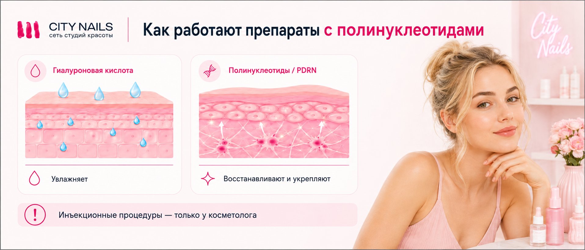 Как работают препараты с полинуклеотидами